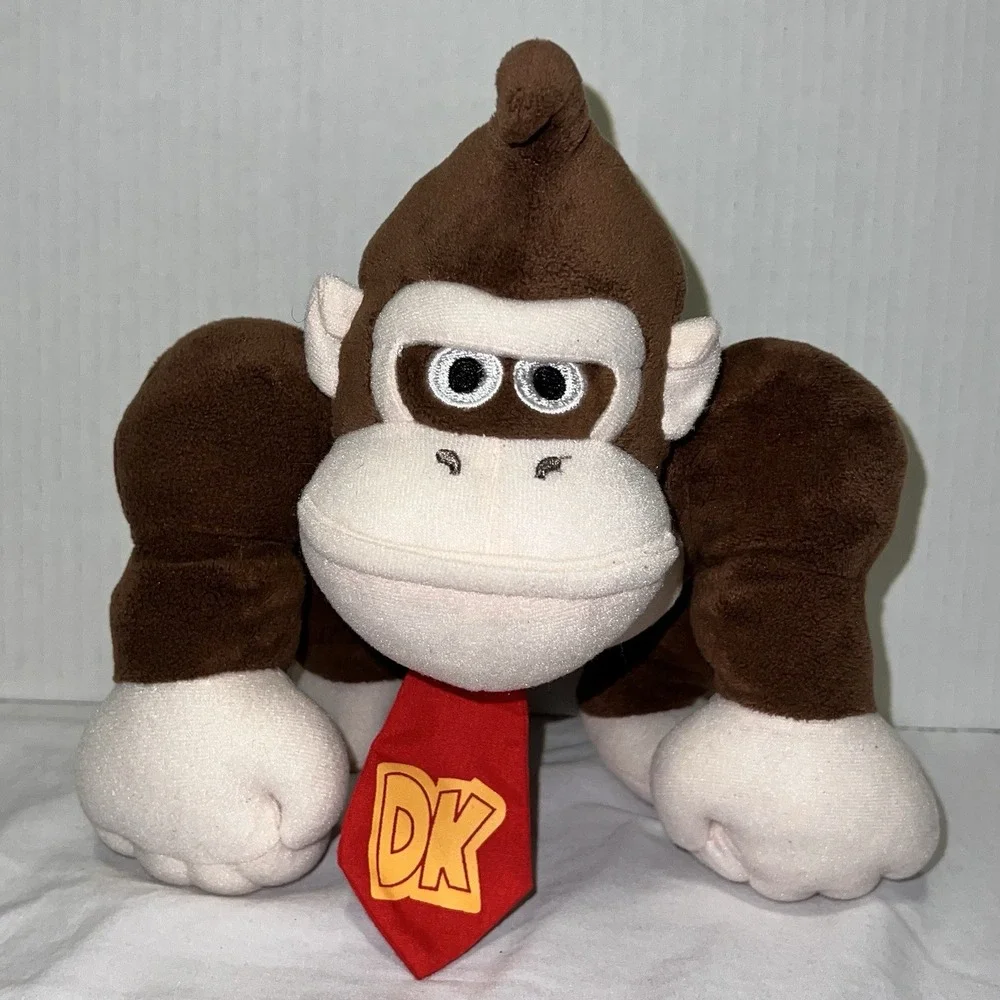 Donkey Kong SUPER Mario Party Plush Toy Rare Item - Nintendo Japan Tush Tag DK